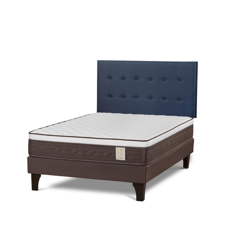 Cama Europea New Style 4 Plus 2 Plazas + Cabecera West