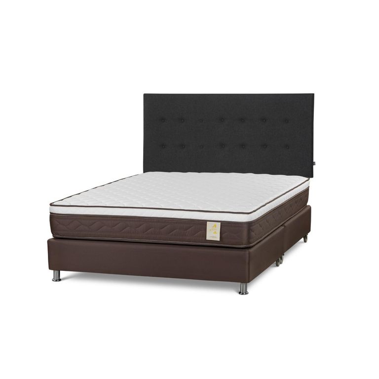 Box Tarima New Style 4 Plus King + Cabecera West