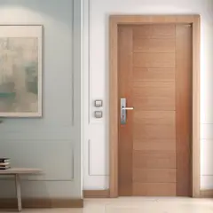 DIMFER - Puerta Interior Enchapada Madera Pino Zadar Maraclara
