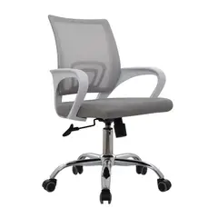 BONNO - Silla de Oficina Atlantis B Gris/Blanco