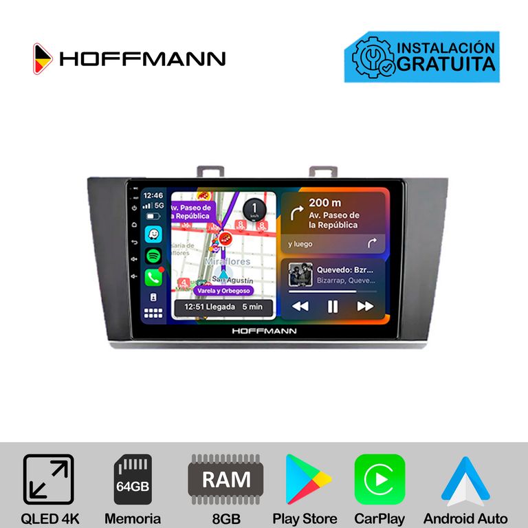 Autoradio Hoffmann CarPlay & Android Subaru Legacy | Outback 2015-2018