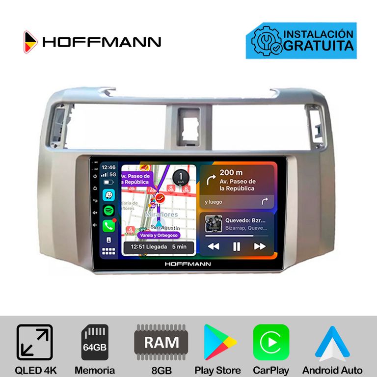 Autoradio Hoffmann CarPlay & Android Toyota 4Runner 2010 - 2022