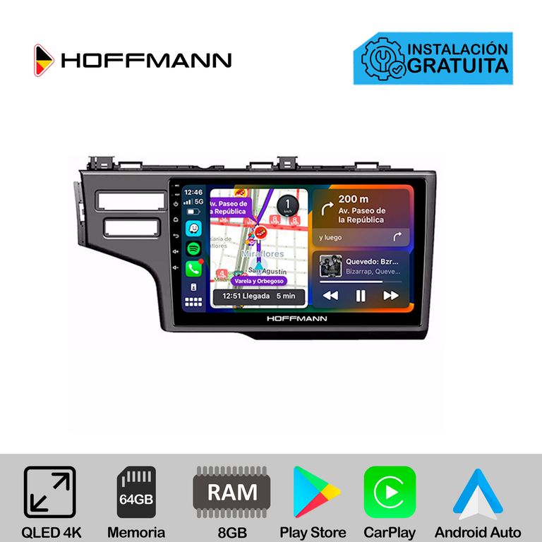 Autoradio Hoffmann CarPlay & Android Honda WRV 2016 - 2020