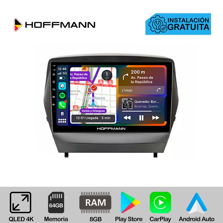 Autoradio Hoffmann CarPlay & Android Hyundai Tucson 2011 - 2015