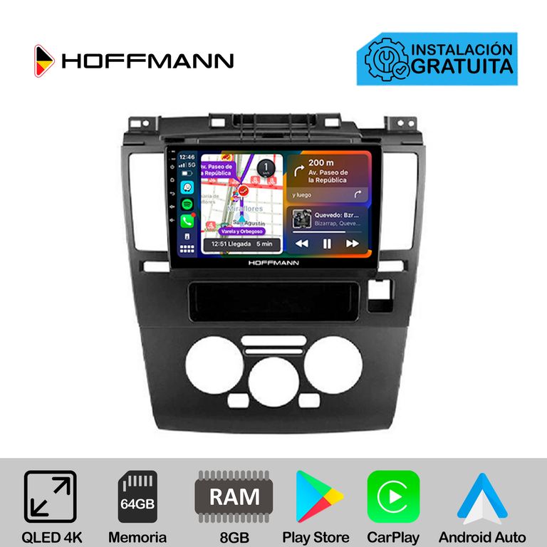 Autoradio Hoffmann CarPlay & Android Nissan Tiida 2004 - 2019