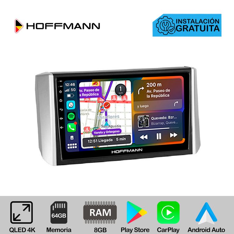 Autoradio Hoffmann CarPlay & Android Mitsubishi Xpander 2018 - 2021