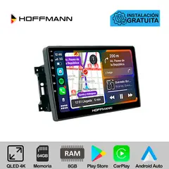 HOFFMANN - Autoradio Hoffmann CarPlay & Android Jeep Wrangler Rubicon 2008 - 2017