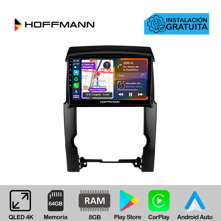 Autoradio Hoffmann CarPlay & Android Kia Sorento 2009 - 2012