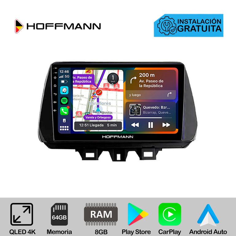 Autoradio Hoffmann CarPlay & Android Hyundai Tucson 2019 - 2022
