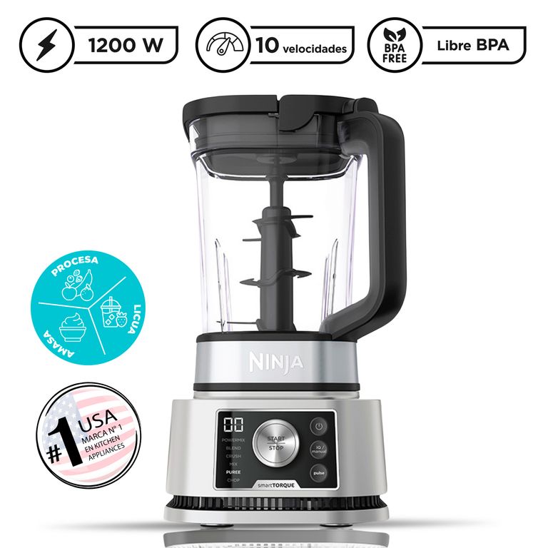 Licuadora Ninja 2.1L 1200W 3 en 1 CB350EU.