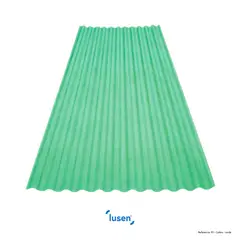 undefined - Fibra de vidrio Traslucidas Verde 80 x 305 x 1.00 Horn & Lusen