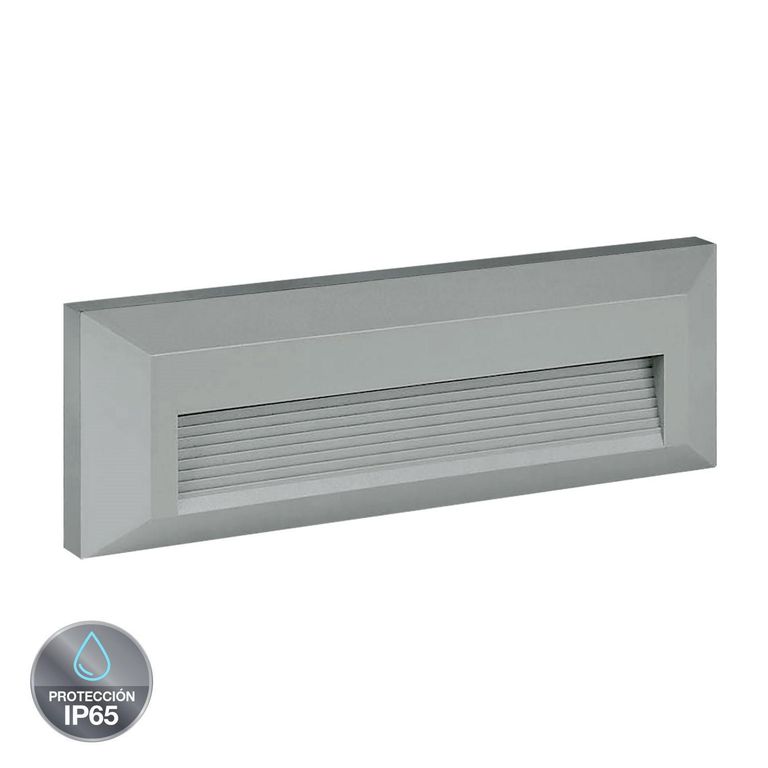 Luz Guía Pared 6W 3 Tono Gris IP65