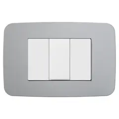 ABB - Conmutacion Simple 1M Plata Origen