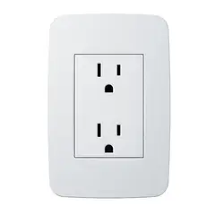 ABB - Tomacorriente Duplex 3M Standart Usa C/T Blanco Origen