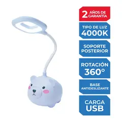 I LUMEN - Lámpara de Escritorio Oso Celeste
