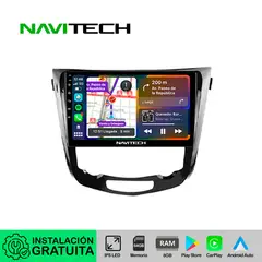 NAVITECH - Autoradio CarPlay & Android Auto Nissan Xtrail | Qashqai 2014 – 2022