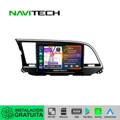 NAVITECH - Autoradio Carplay & Android Auto Hyundai Elantra 2016 ? 2018