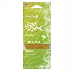 PARADISE - Ambientador para Auto Air Super Organic Aroma Tropic Twist