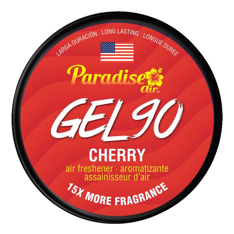 Ambientador para Auto Paradise Air Slim Gel 90 Aroma Cherry