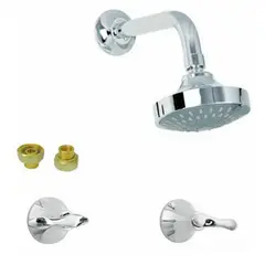 GRICOL - Mezclador Ducha 8" En Bronce Con Union Universal Tedesca