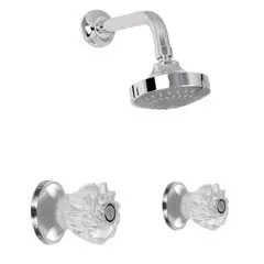 GRICOL - Mezclador Ducha 8" en Bronce sin Unión Universal Kristhal