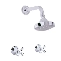 GRICOL - Mezclador Ducha 8" en Bronce sin Unión Universal Helvetia