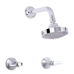 GRICOL - Mezclador Ducha 8" en Bronce sin Unión Universal Cobra