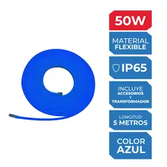 undefined - Tira LED Neón Azul