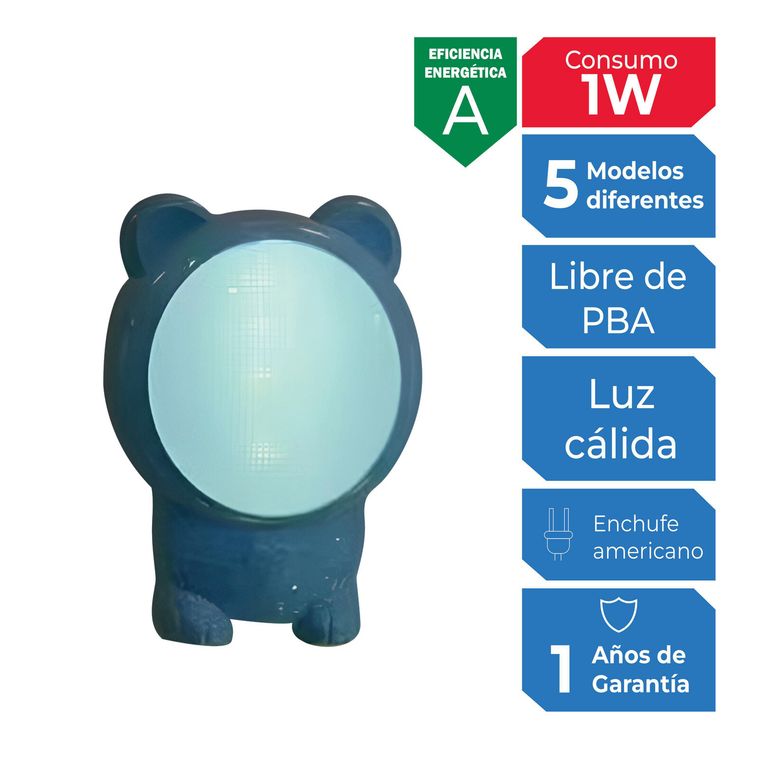 Luz Guía Astronauta Kawaii