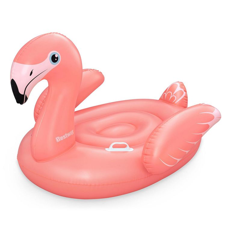 Flotador Flamingo Rosado 107x87x138cm