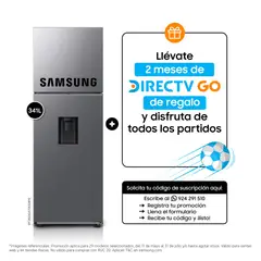 SAMSUNG - Refrigeradora Samsung 341L Top Freezer 2 Puertas RT35DG5720S9PE