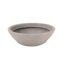 TRAMONTINA - Macetero con Plato Indi Concreto 40x13cm