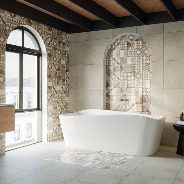 Porcelanato Ferran Moka Mate 59x59cm 1.74m2