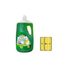 KLEINE WOLKE - Lavavajillas Kleine Wolke 2.6 Litros + Esponja De Poliuretano Kleine Volke Pack X6