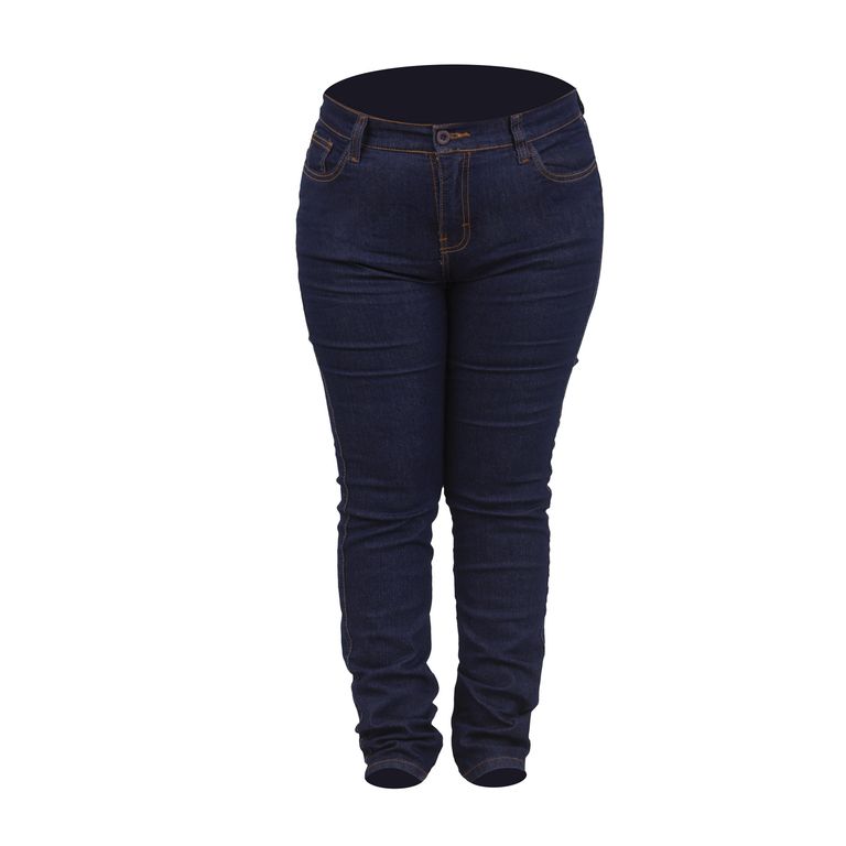 Pantalón Dama Denim Stretch Azul L