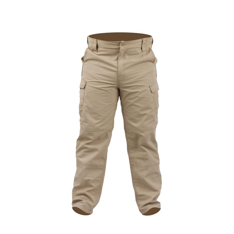 Pantalón Hombre Ripstop Cargo Beige L