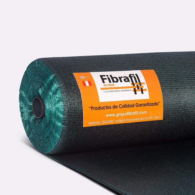 Rollo Malla Raschel 95% Negro/Verde 4.20m x 100m