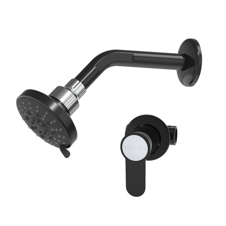 Llave de ducha con salida Black