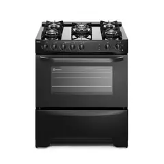 ELECTROLUX - Cocina a Gas 5 Hornillas Negro