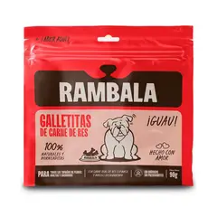 RAMBALA - Galletas de Carne Naturales Todo los Tamaños 90gr