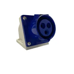 SASSIN - Toma Visible Industrial 2P+T 16A IP44 220-240V