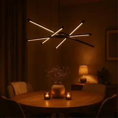 LIGHTECH - Colgante LED Moy Negro 32W LC