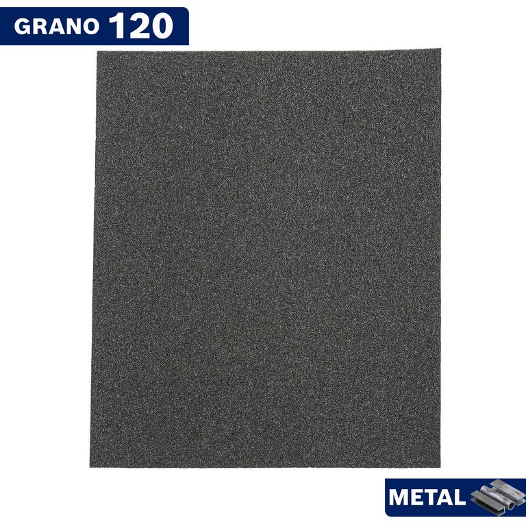 Hoja de lija Blue for Metal 230x280mm Grano 120