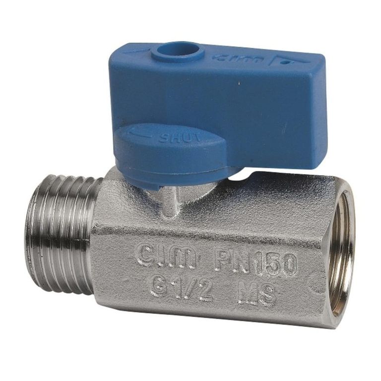 Valvula Esférica Mini Cim012Bl 3/8