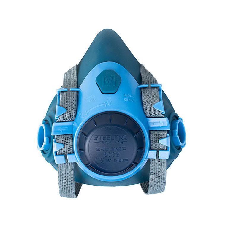 Respirador Ergonic 200S Silicona Medio Rostro TM