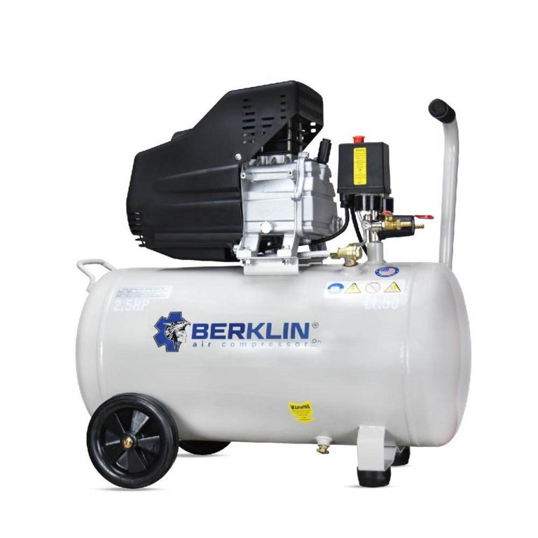 Compresora de Aire Berklin 2.5Hp 50L Bkl-Lb50B