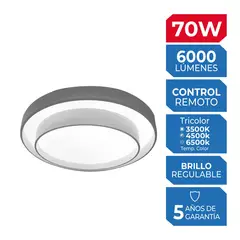 undefined - Plafón Blanco con Control Madrid