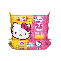 TUINIES - Toallas Húmedas Hello Kitty x25