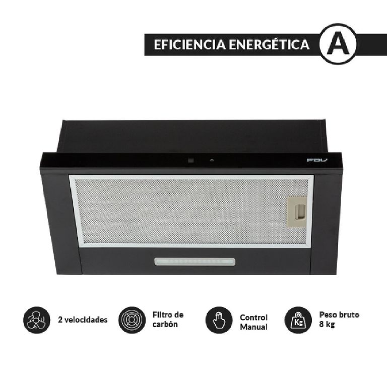 Campana Twin Black 60cm