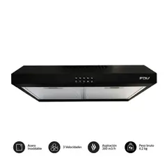FDV - Campana Extractora Class Black 60 Cm